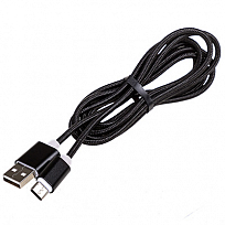 Кабель USB - Type-C 3.0А 1,5м  SKYWAY Черный в коробке